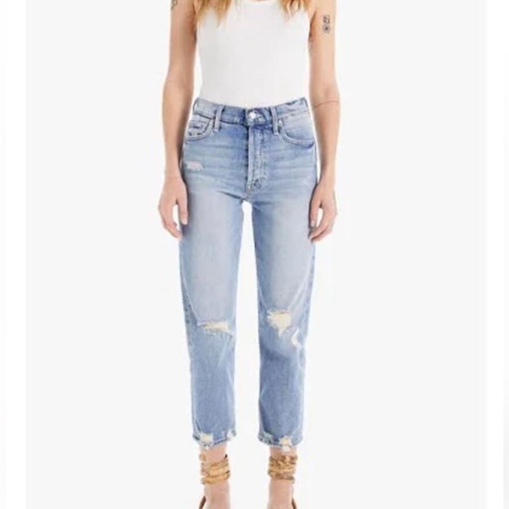 Mother Superior The Tomcat Ankle Jean In The Confession Wash Size 30 Distressed